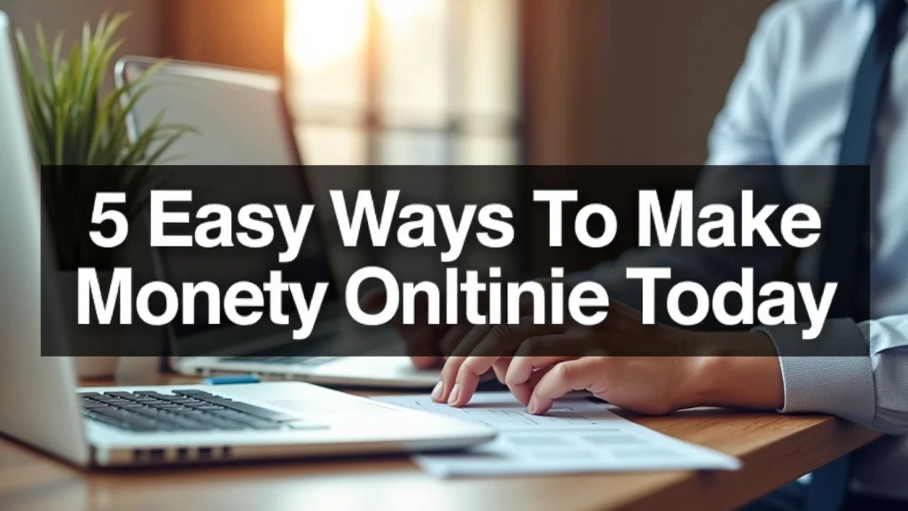 Easy Ways To Make Money Online Today