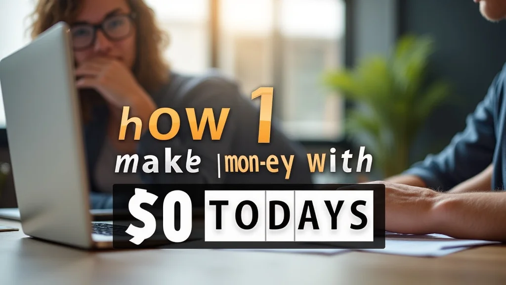 How To Make Money With $0 Today